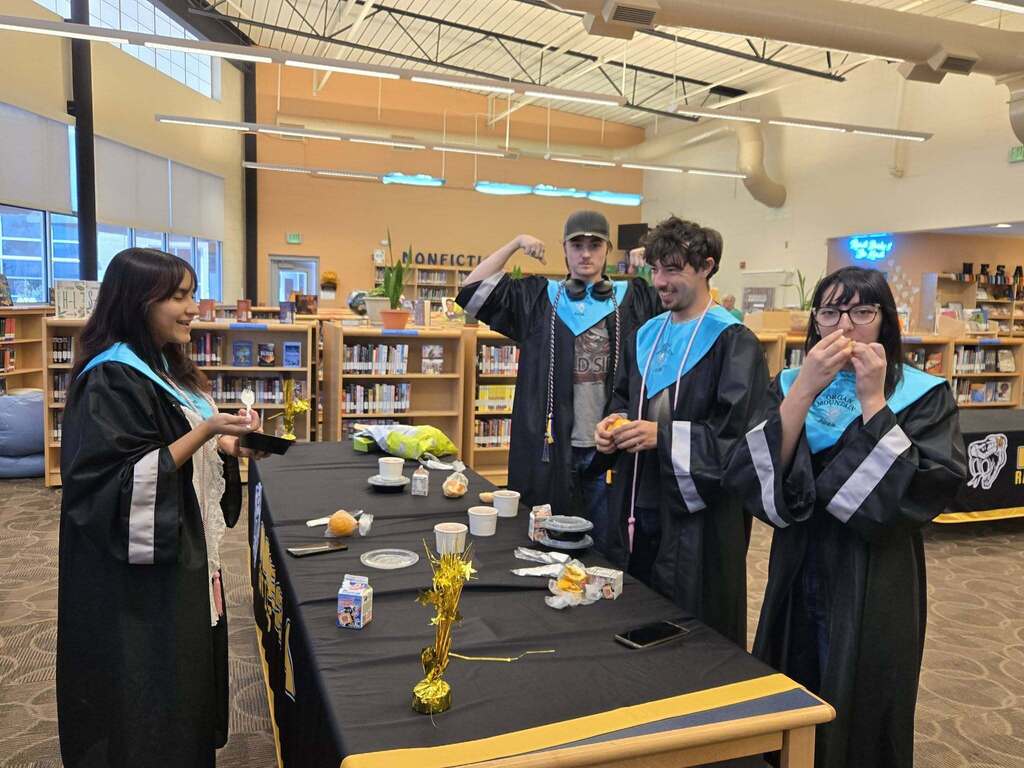 This week, graduating seniors made their way back to where it all began, their former elementary and middle schools.