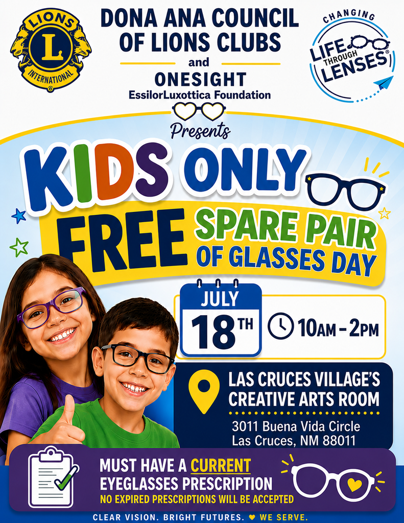 clue and white graphic with two students wearing glasses