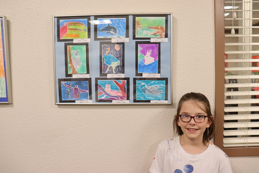 The halls of the Las Cruces Public Schools’ Central Office are bursting with creativity! 