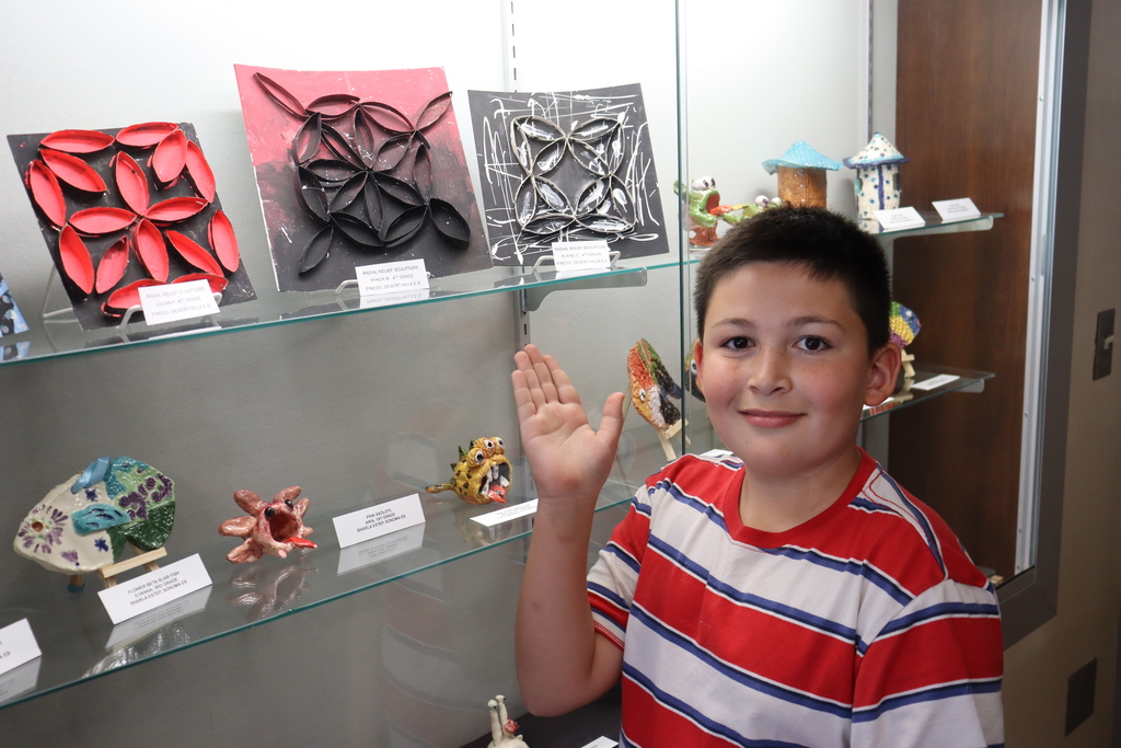 The halls of the Las Cruces Public Schools’ Central Office are bursting with creativity! 