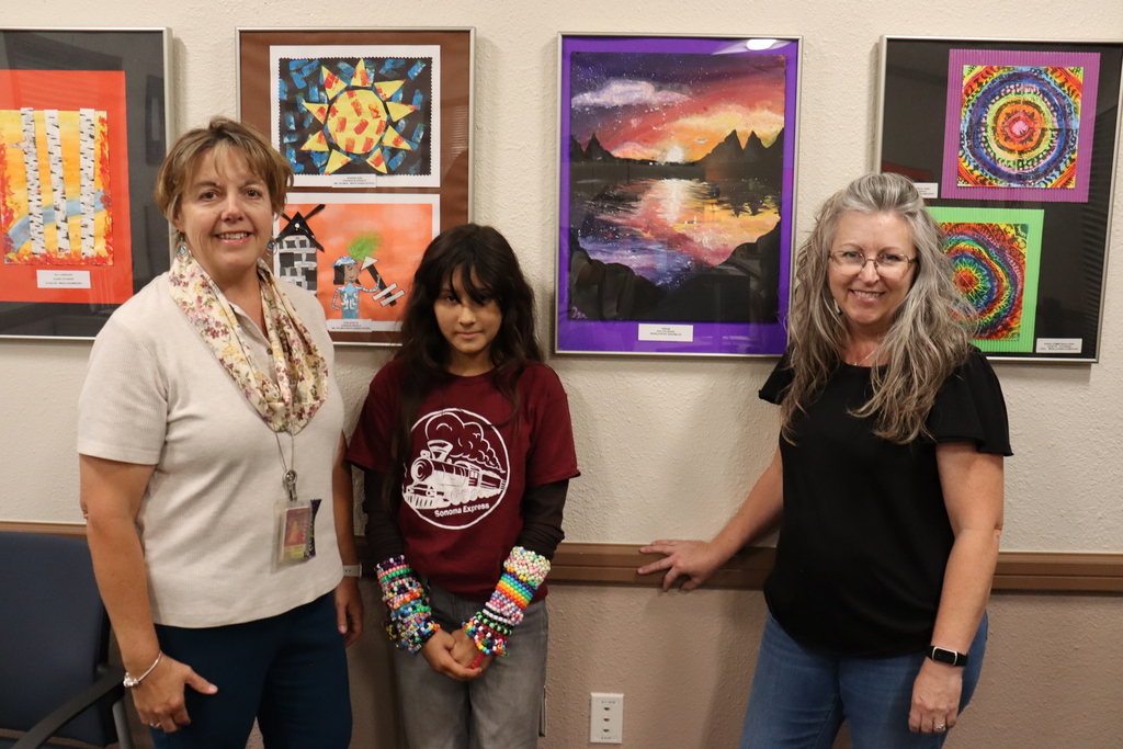 The halls of the Las Cruces Public Schools’ Central Office are bursting with creativity! 