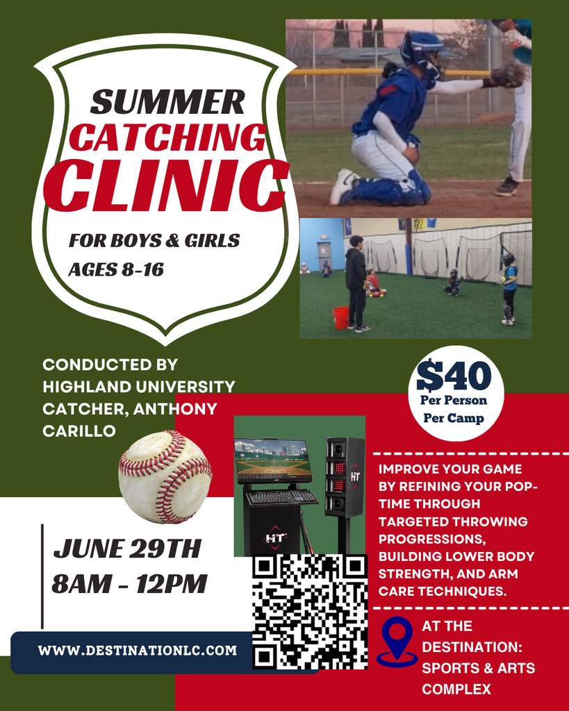 SUMMER 2026 CATCHING CLINIC