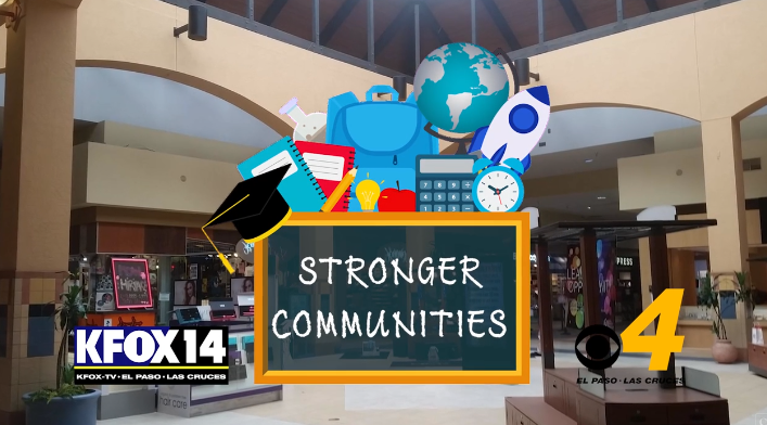 This Saturday, July 11, KFOX14 and CBS4 will host the first annual "Stronger Communities" Back-to-School Fair in Las Cruces.
