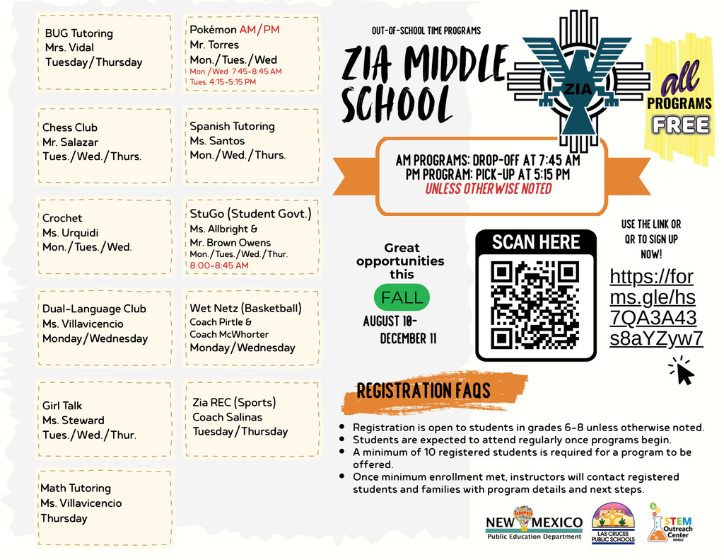 Programs English