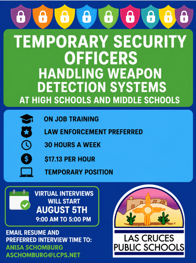 blue and green graphic with LCPS logo