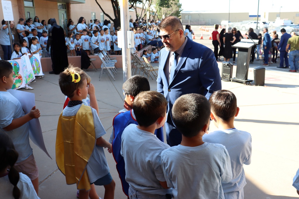 A new name calls for a celebration and this morning, Desert Bloom Elementary School celebrated its new chapter with plenty of superhero spirit!