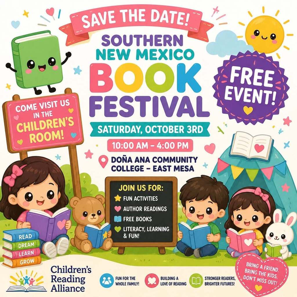 SAVE THE DATE: SOUTHERN NEW MEXICO BOOK FESTIVAL