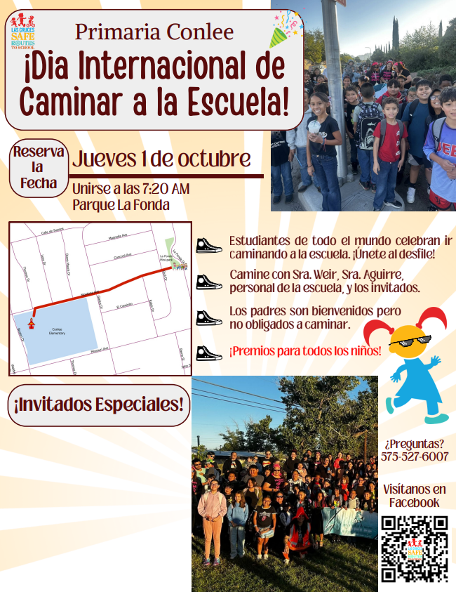 Boletin del dia internacional de caminar a la escuela
