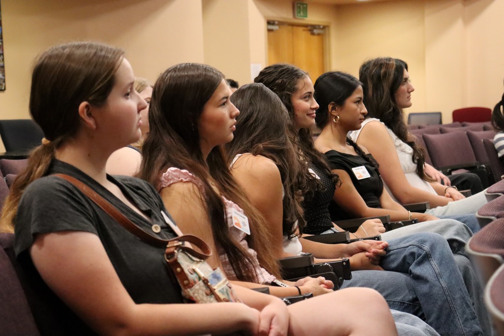 This morning, Junior Leadership Las Cruces students met with Ignacio Ruiz, 