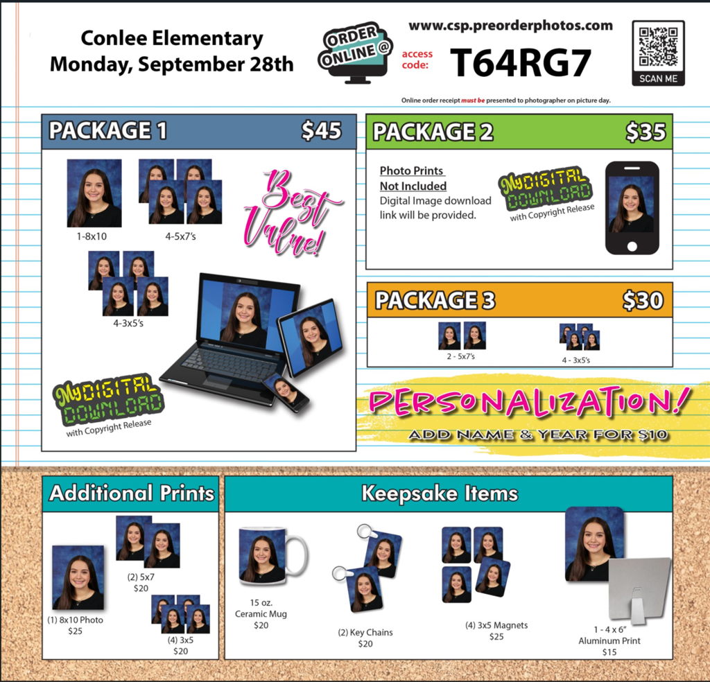Retakes Flyer