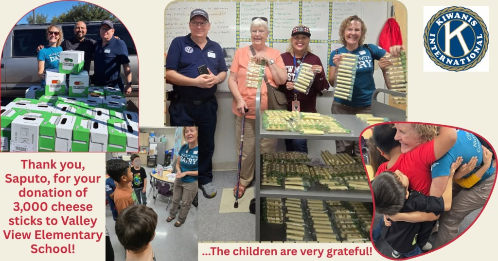 Thank you, Kiwanis Club of Las Cruces and Saputo Inc., for supporting our students!