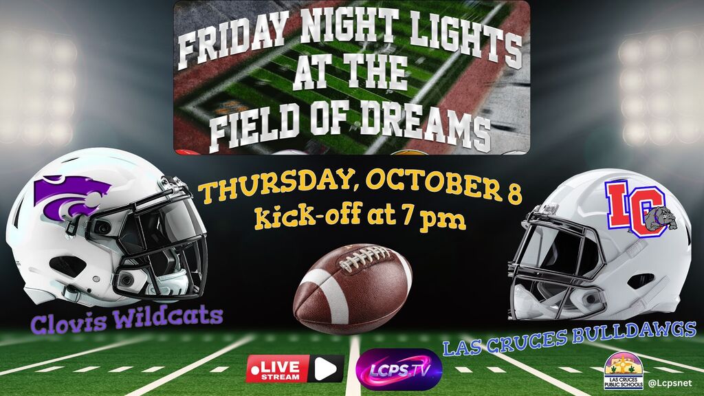Tonight, the Las Cruces Bulldawgs take on the Clovis Wildcats in a big Thursday night showdown