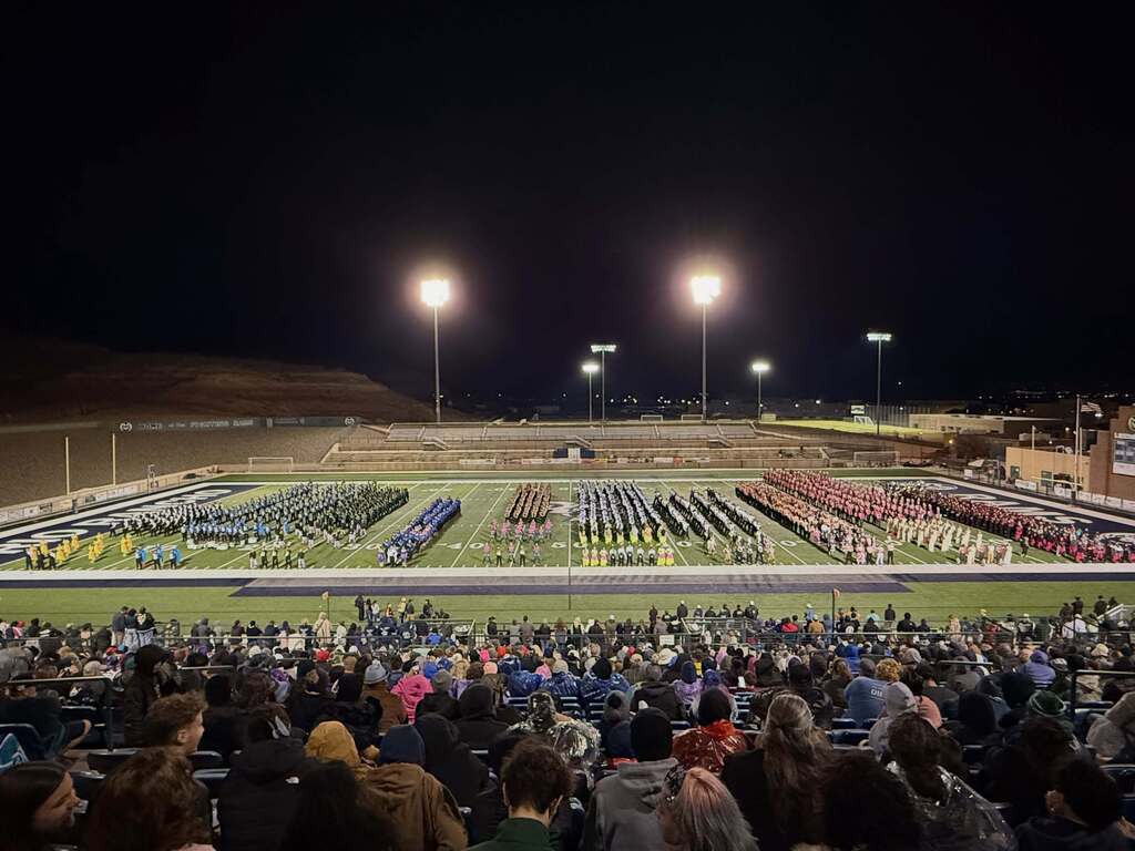 Congratulations to Las Cruces Public Schools Royal Knight Regiment - Organ Mountain High School for earning 2nd place and Centennial High School Band for earning 6th place at the 3rd annual New Mexico Activities Association (NMAA) State Marching Band Contest!