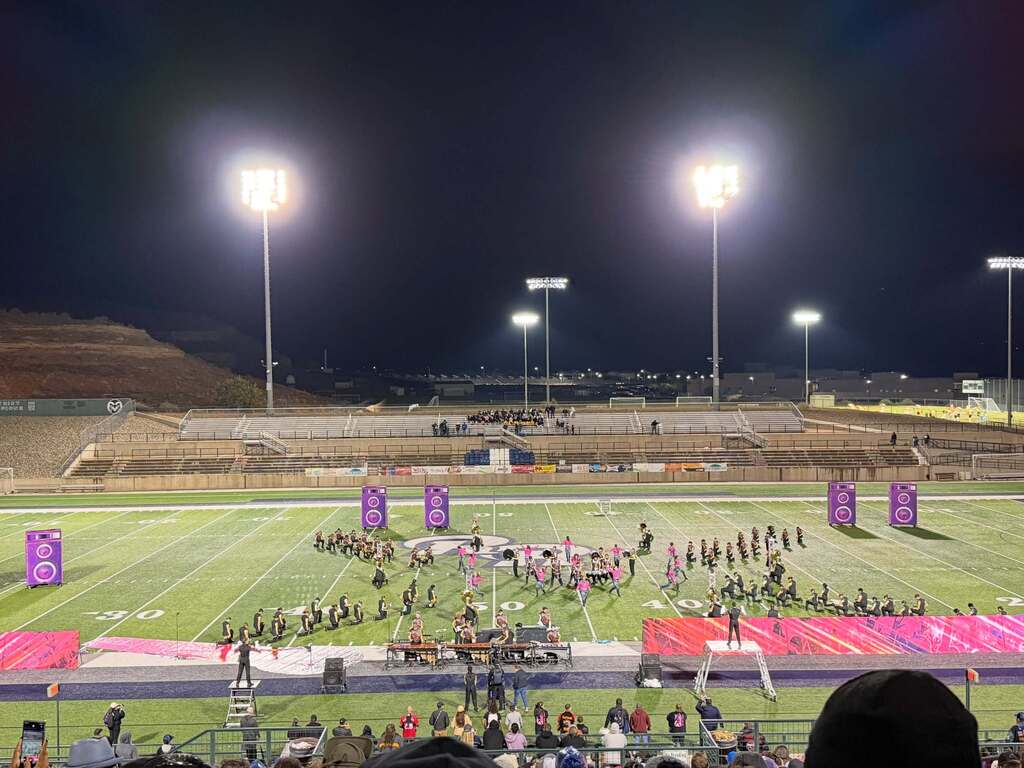 Congratulations to Las Cruces Public Schools Royal Knight Regiment - Organ Mountain High School for earning 2nd place and Centennial High School Band for earning 6th place at the 3rd annual New Mexico Activities Association (NMAA) State Marching Band Contest!