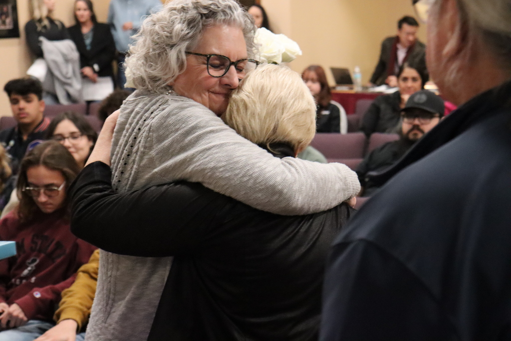 The district made several notable recognitions, including outgoing Board of Education Member Carol Cooper, Dist. 5. Board members thanked Ms. Cooper for her dedication and leadership on the board, keeping the goals of the district in the forefront. “