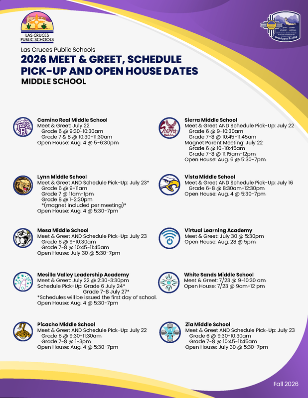 Las Cruces Public Schools Welcomes Families Back with Meet & Greets and Open Houses
