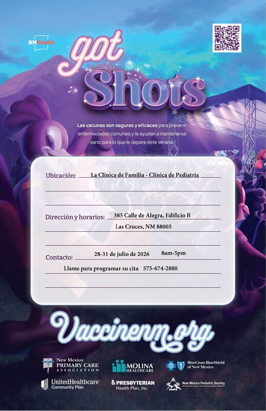 ¡Otra oportunidad para obtener vacunas para el regreso a clases!