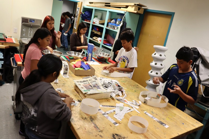 Zia Middle School Students Explore Culture Through Lotería for Hispanic Heritage Month