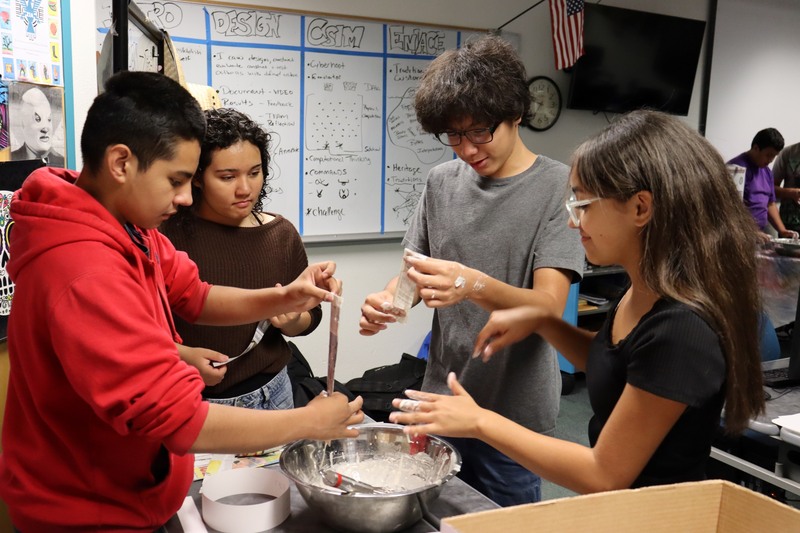 Zia Middle School Students Explore Culture Through Lotería for Hispanic Heritage Month