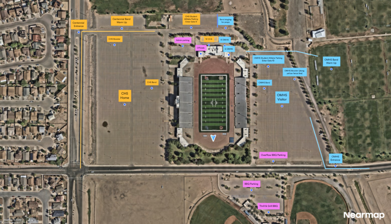 map of the Field of Dreams