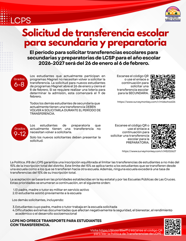 red and white graphic with magnet info,  Spanish