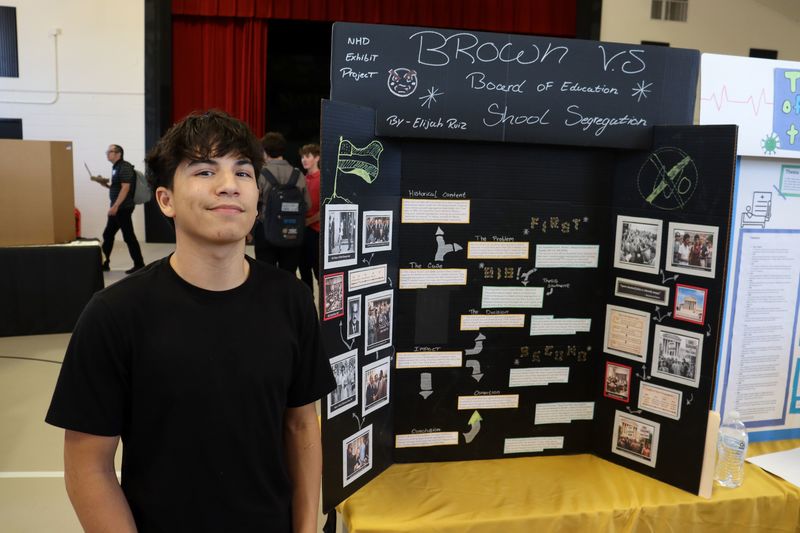 Honors World History Students Showcase Work at 2026 National History Day District Competition