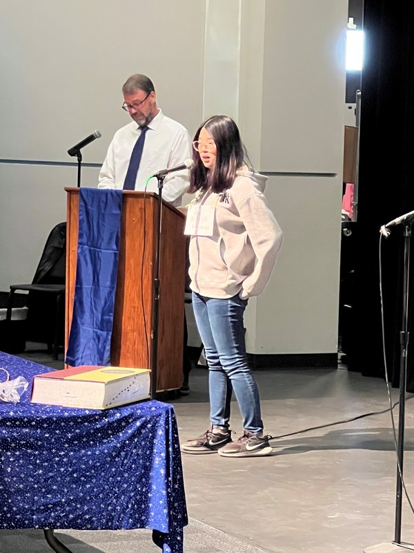 Photo Caption: Annie Lee, Sierra Middle School 
