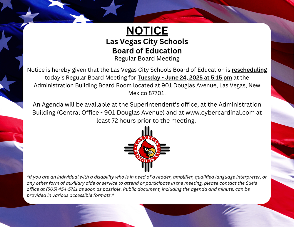 Rescheduled 