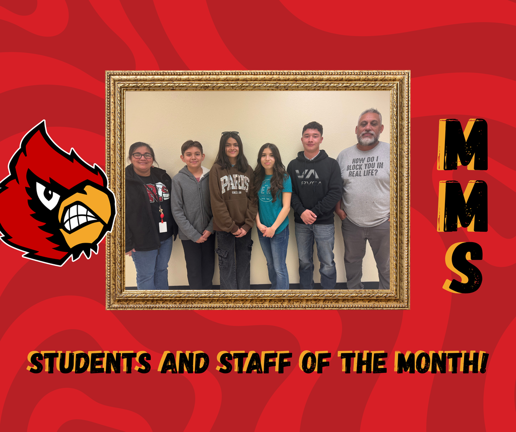 staff and student of the month