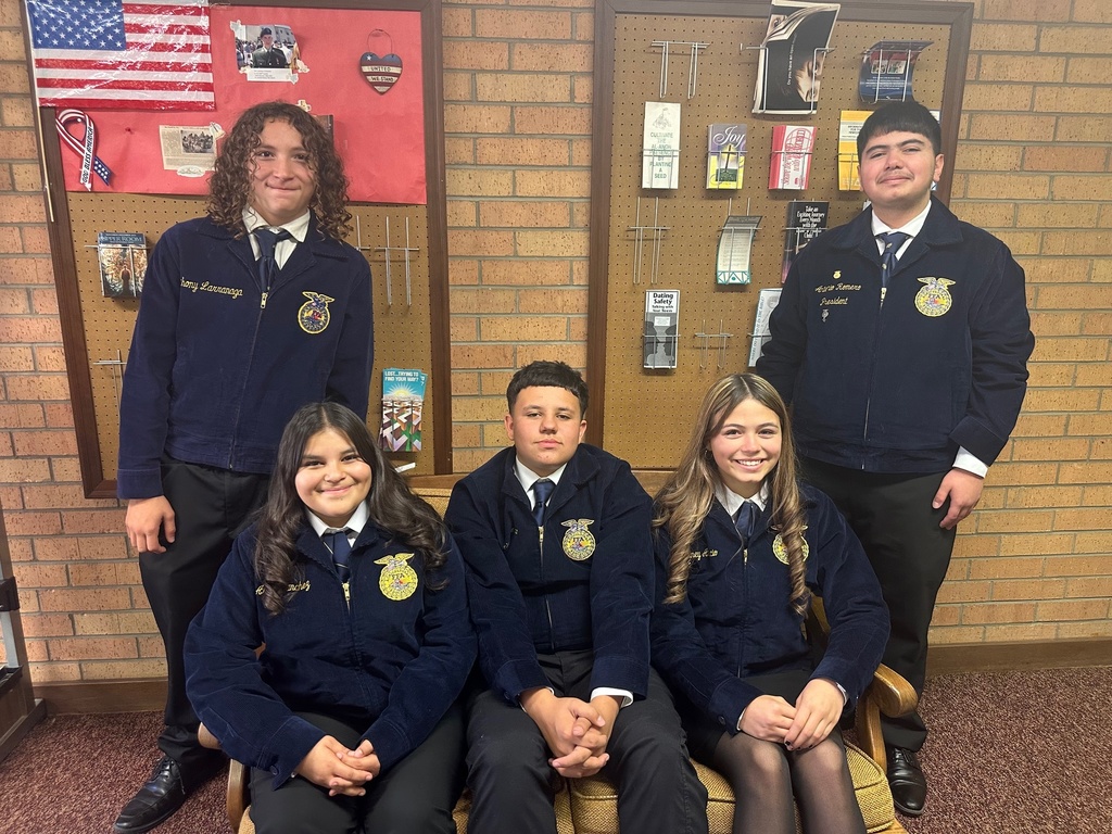 Las Vegas FFA students competed at the District II FFA Creed and Quiz event. They placed 3rd at Quiz and will be going on to compete at the state level.