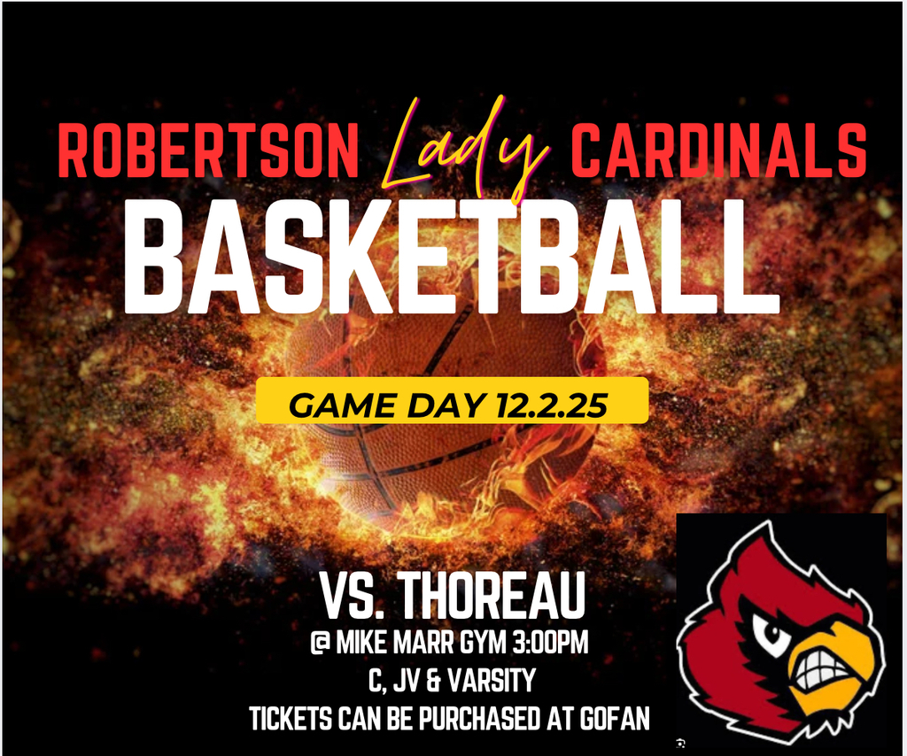 Robertson Lady Cardinals Basketball