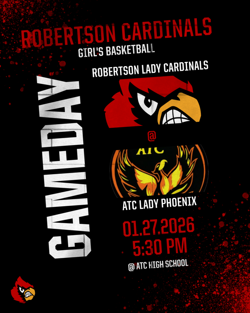 Good Luck to our Lady Cardinals as they travel to play ATC!