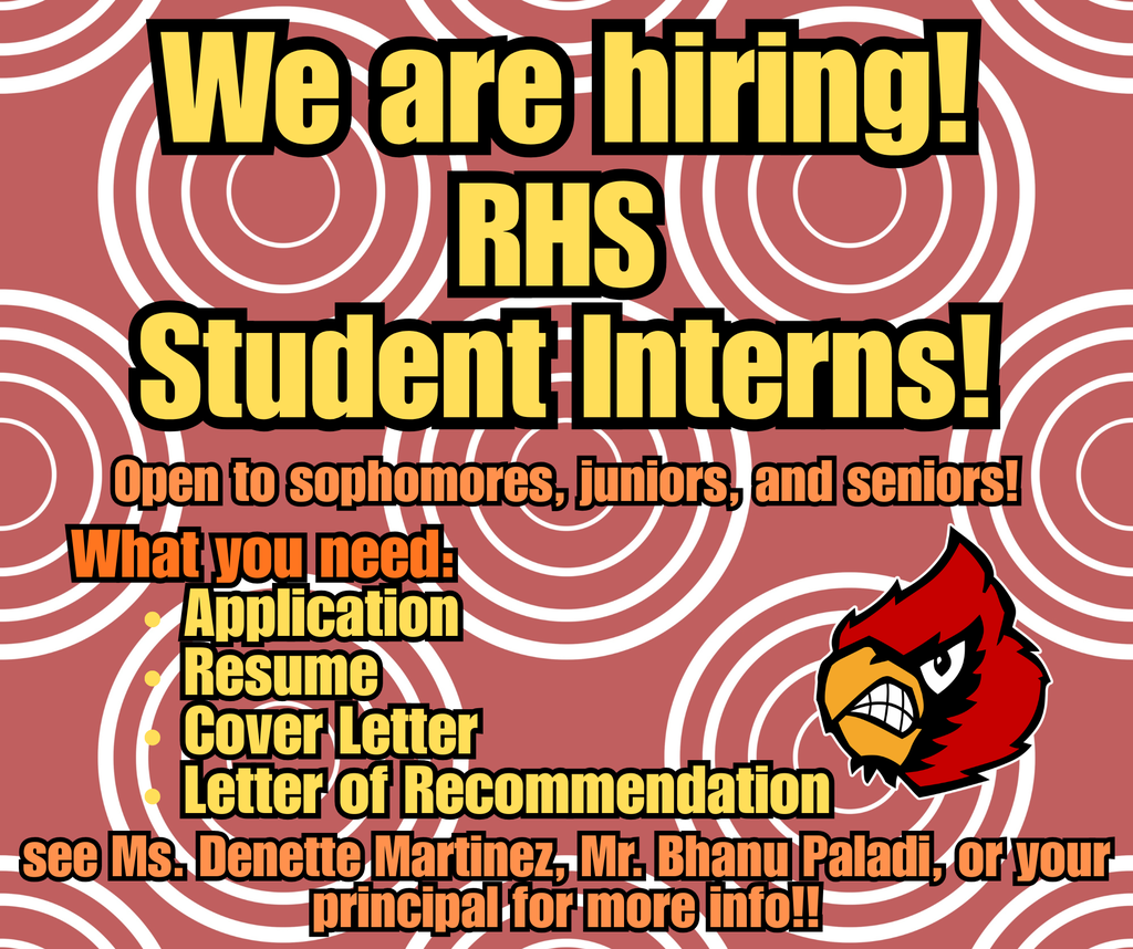 We are hiring student interns!