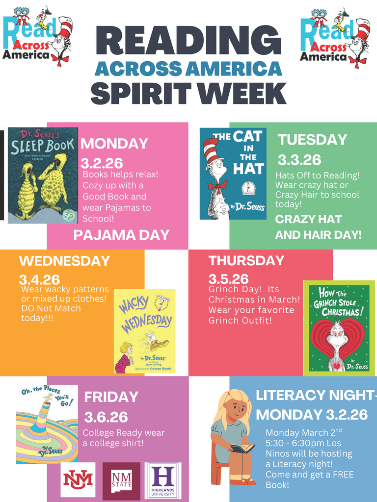 Spirit week Flyer