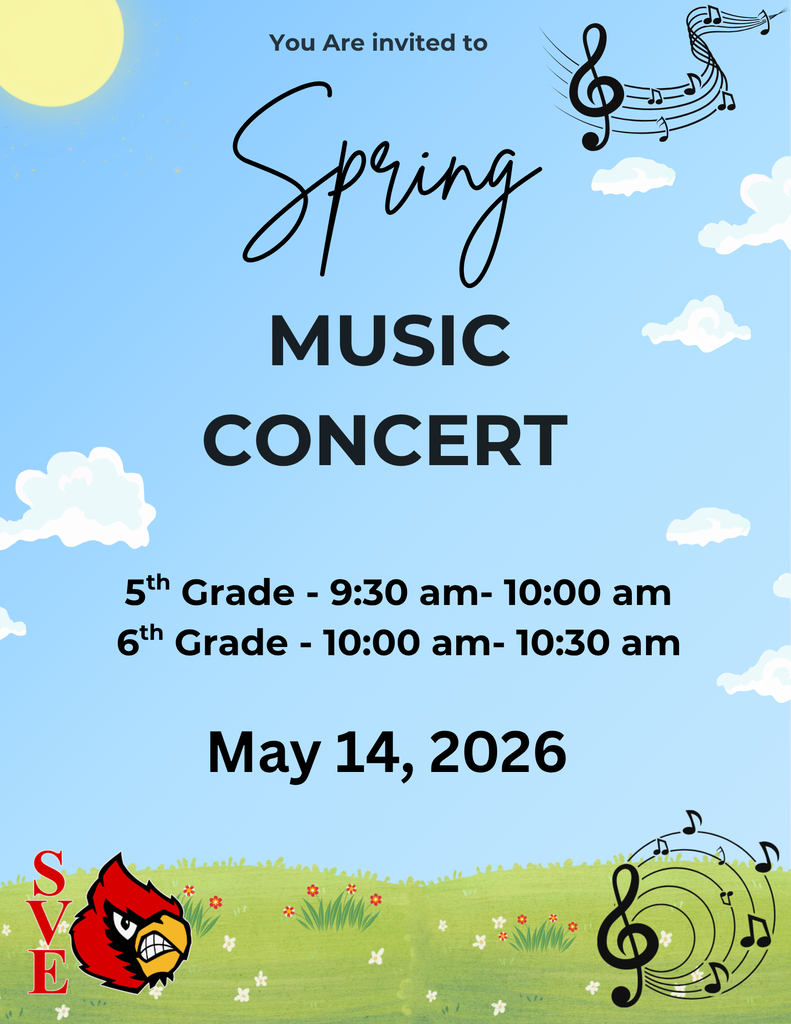 Spring concert flyer
