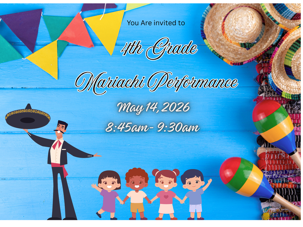 Spring concert flyer