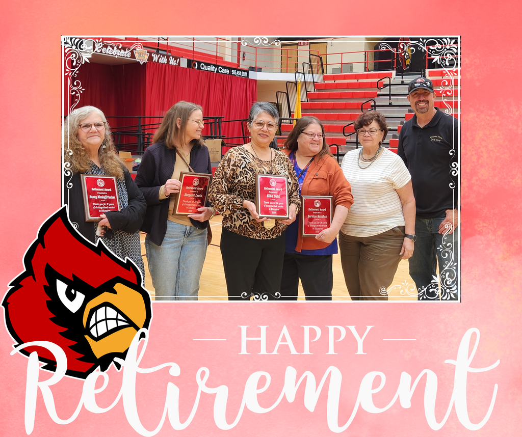Once a Cardinal, always a Cardinal!  Final bell is ringing for our amazing retirees this year. We thank you for your years of service, your leadership, and your passion. Wishing you blue skies and soaring adventures ahead!