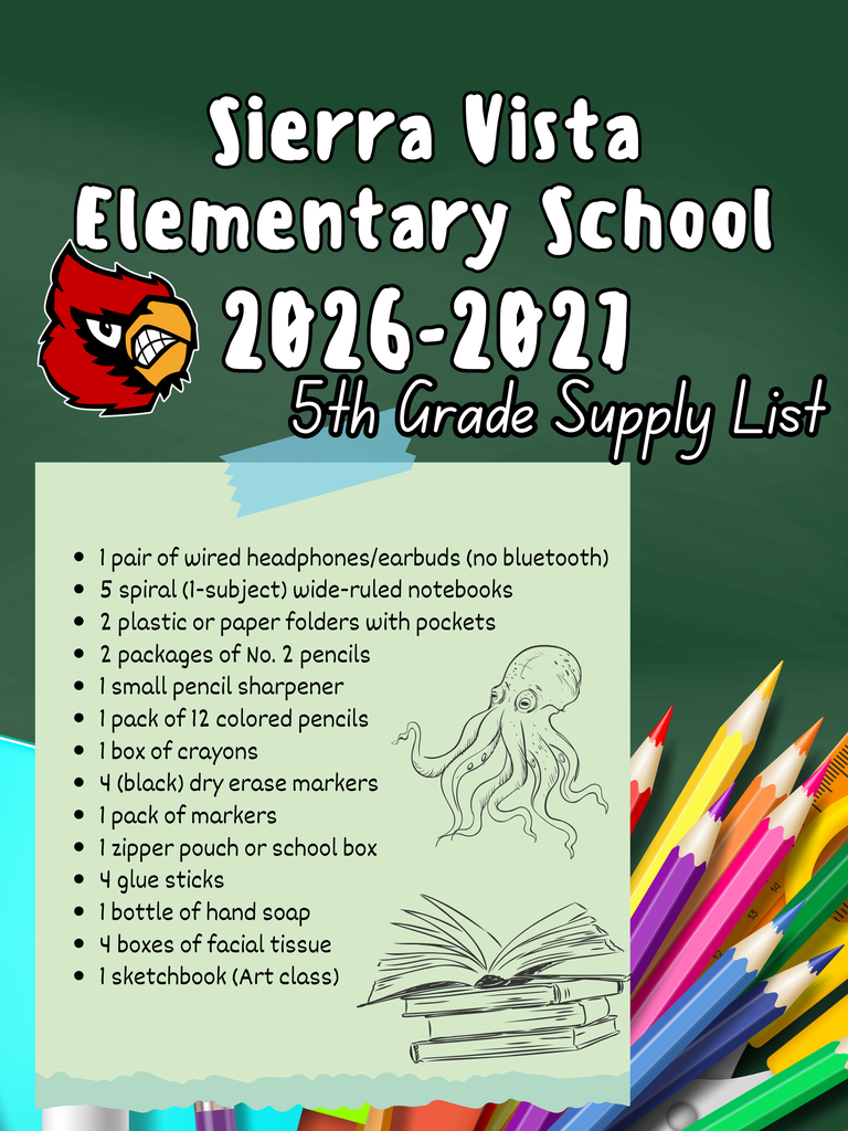 SVE Supply List