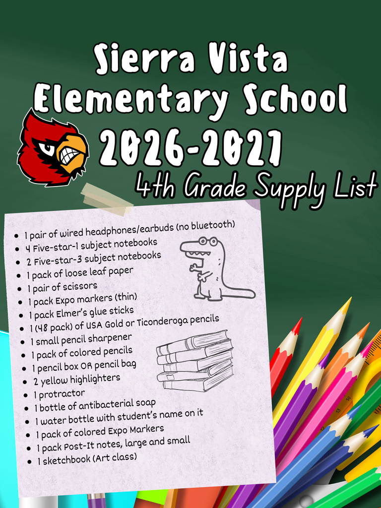 SVE Supply List