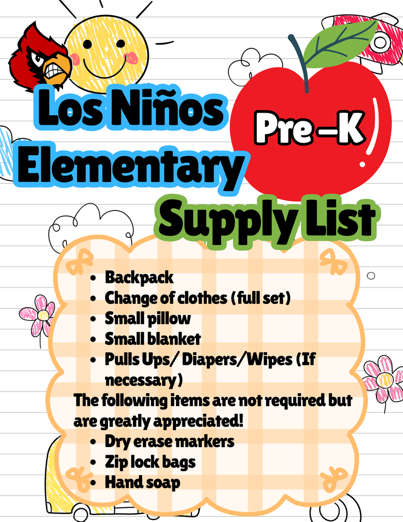 LNE Supply List