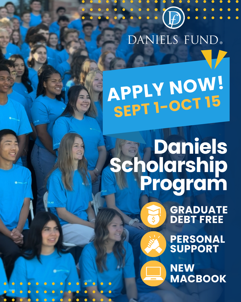 Ready to apply for the Daniels Scholarship Program?