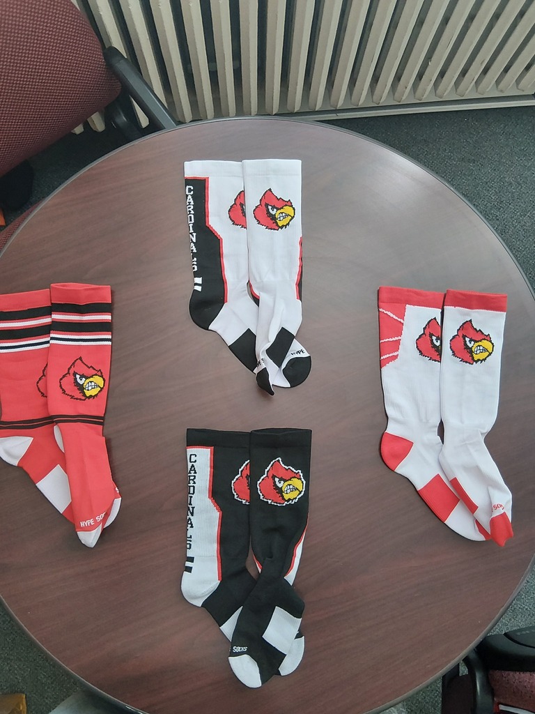 Cardinal Socks