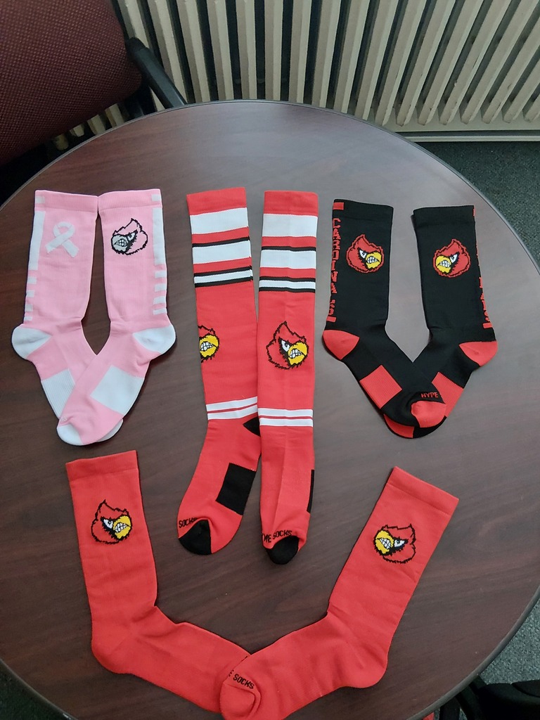 Cardinal Socks