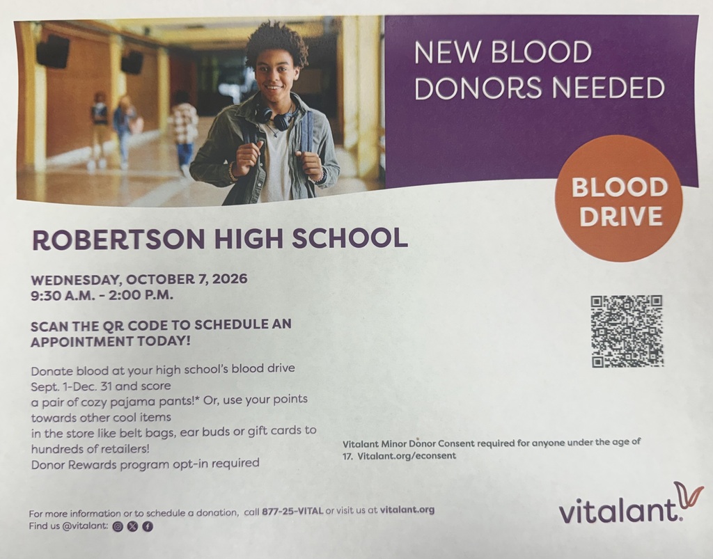 blood drive flyer