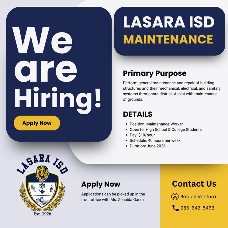 maintenance hiring