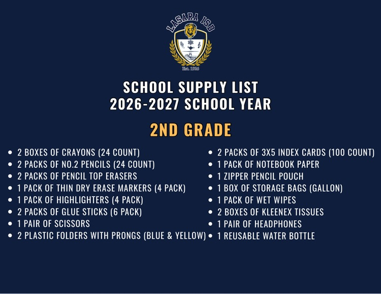 supply lists