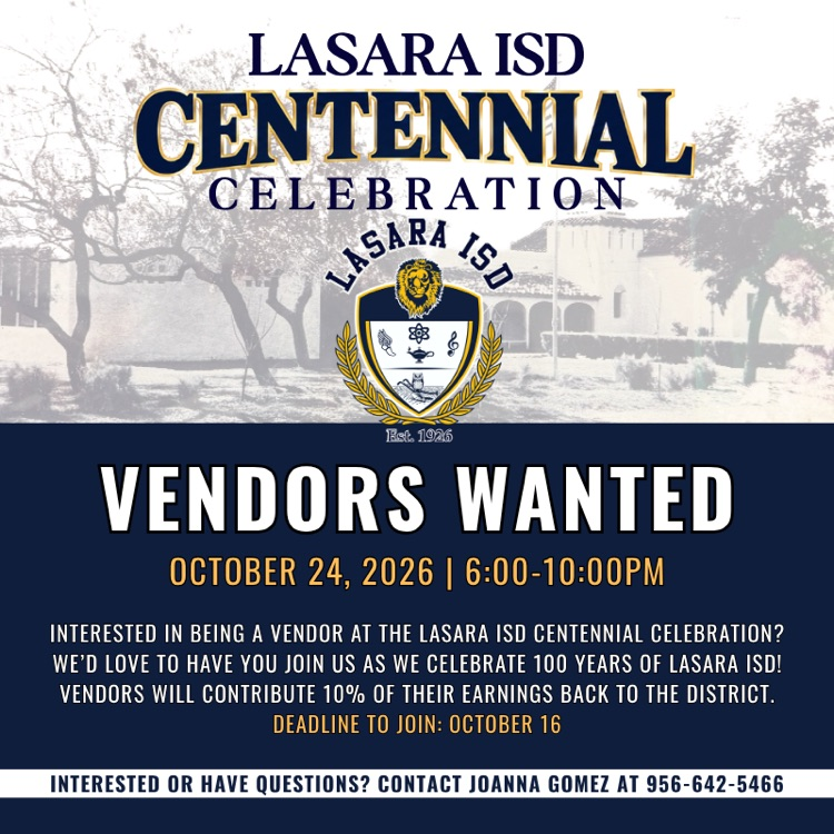 vendors wanted