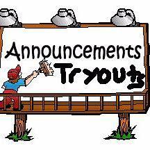 Cross Country Tryouts have been moved to Monday, August 18th from 3:20 - 5:00 at the LHS Track.