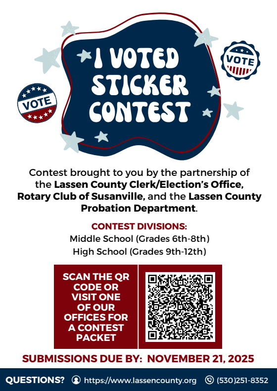 i voted contest with qr code