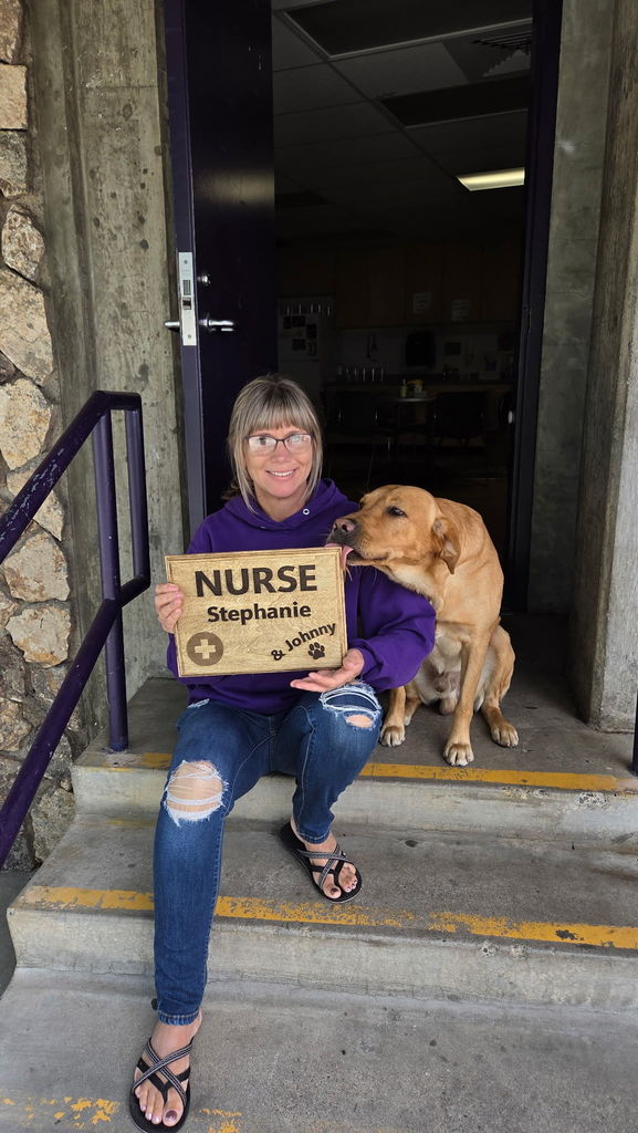 Nurse Stephanie and Johnny